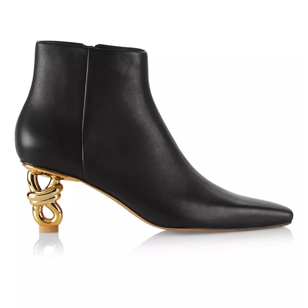 SIMKHAI Women's Bodhi Knot Heel Booties